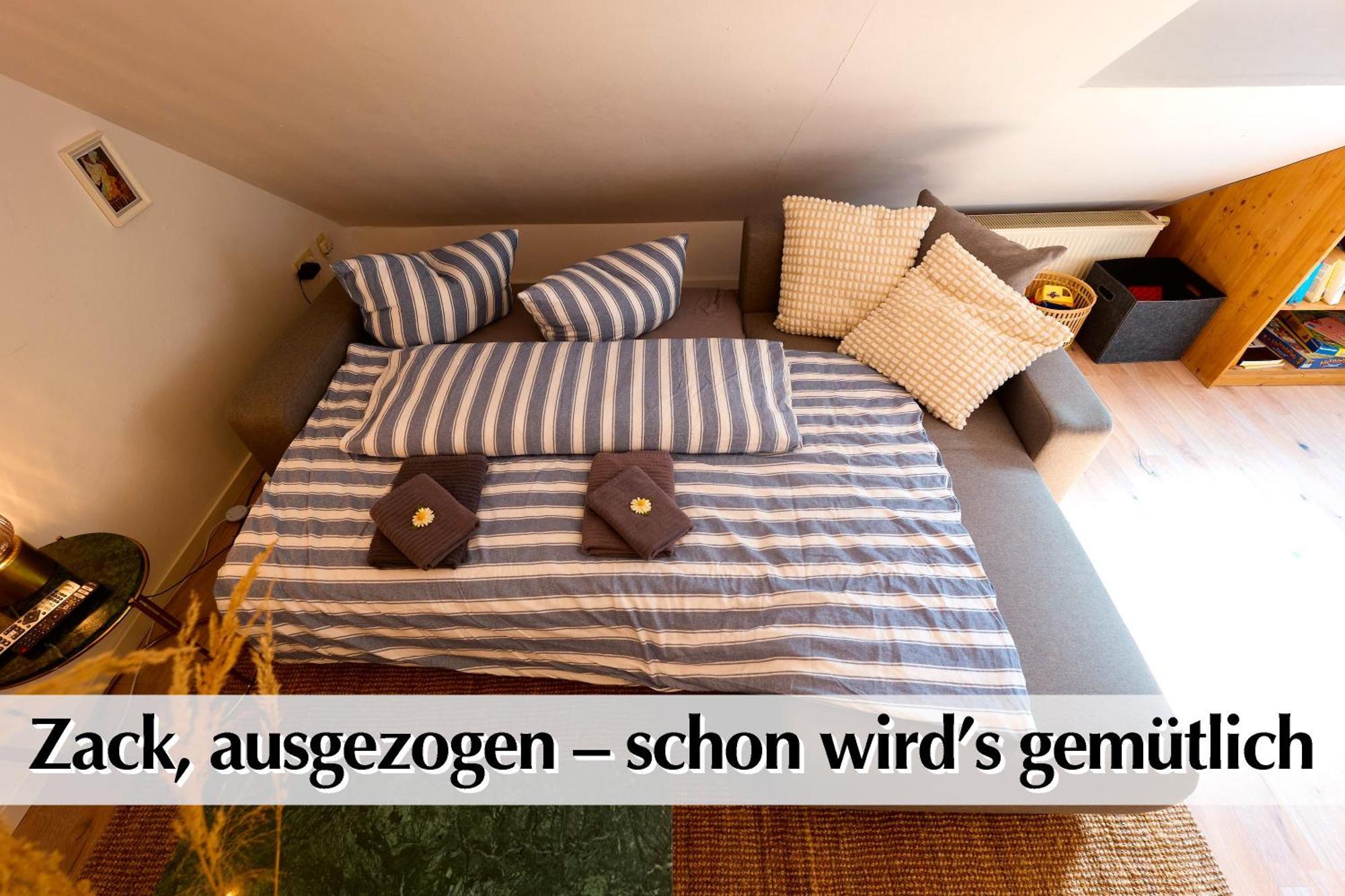 Helle 72Qm Maisonette Wohnung Im Herzen Erfurts Mit Kingsize Bett, Smart-Tv, Etc Kültér fotó