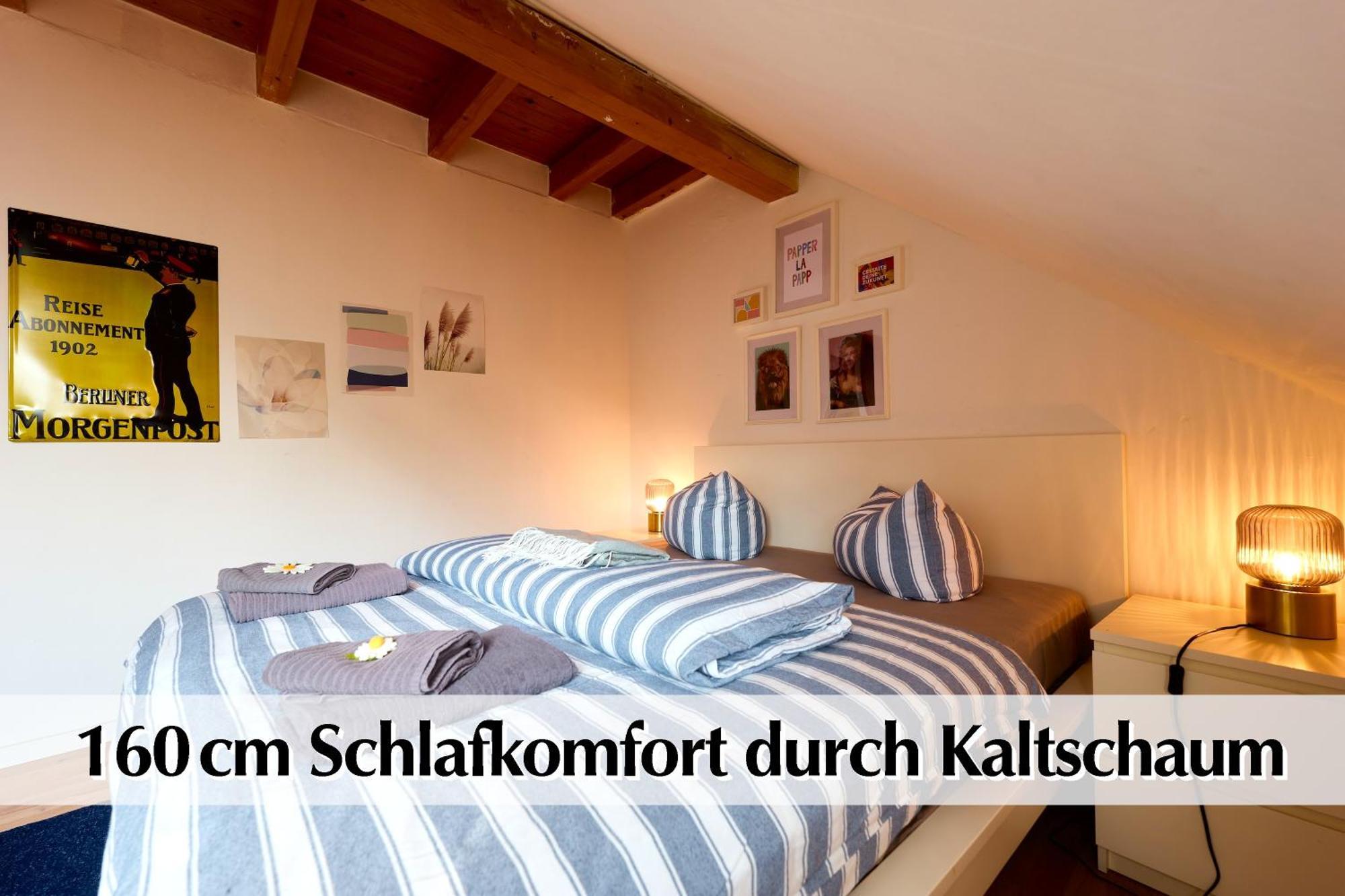 Helle 72Qm Maisonette Wohnung Im Herzen Erfurts Mit Kingsize Bett, Smart-Tv, Etc Kültér fotó